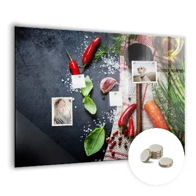 Magnetic Vegetable Wall Board