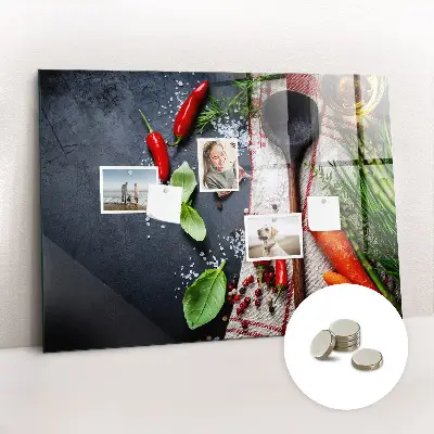 Magnetic Vegetable Wall Board
