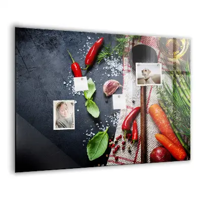 Magnetic Vegetable Wall Board