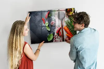 Magnetic Vegetable Wall Board