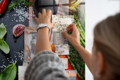 Magnetic Vegetable Wall Board