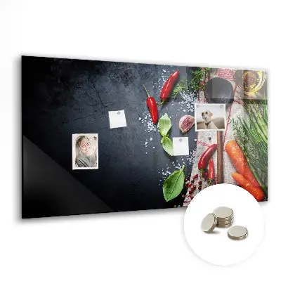 Magnetic Vegetable Wall Board