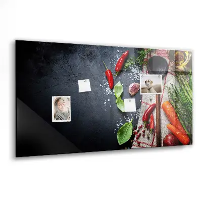 Magnetic Vegetable Wall Board