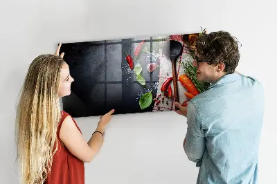 Magnetic Vegetable Wall Board