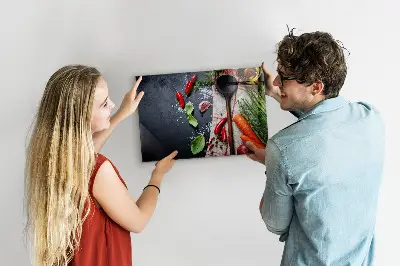 Magnetic Vegetable Wall Board