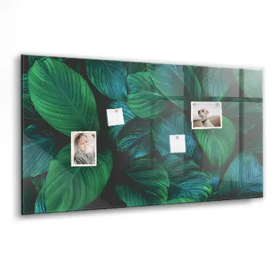 Magnetic wall board Nature leaves