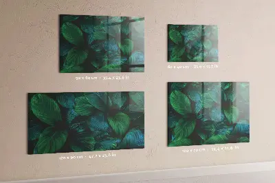 Magnetic wall board Nature leaves