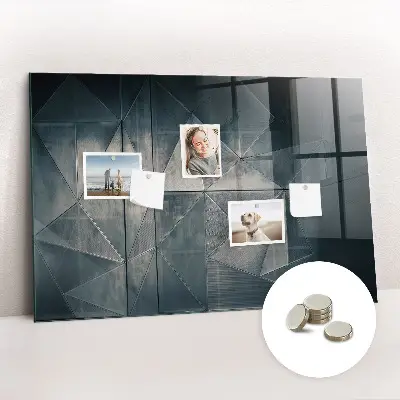 Abstract Metal Magnetic Board