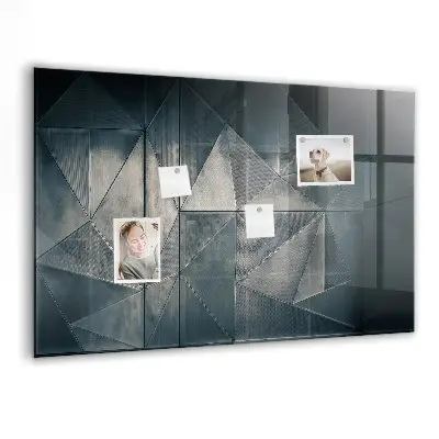 Abstract Metal Magnetic Board