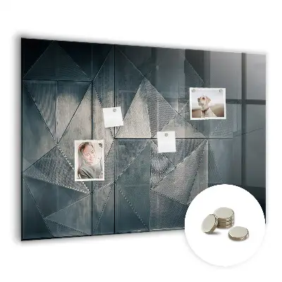 Abstract Metal Magnetic Board