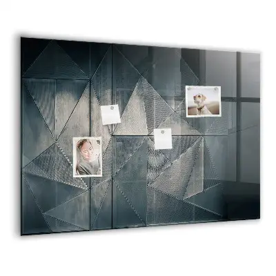 Abstract Metal Magnetic Board