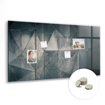Abstract Metal Magnetic Board