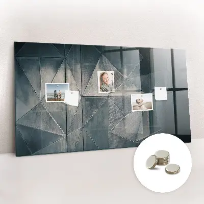 Abstract Metal Magnetic Board