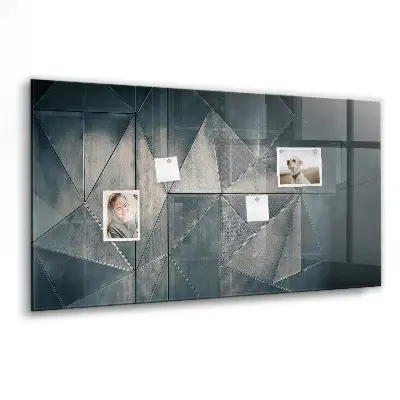 Abstract Metal Magnetic Board