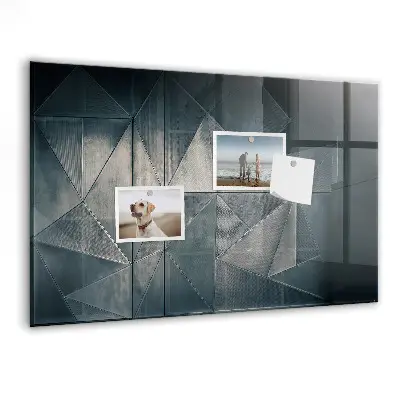 Abstract Metal Magnetic Board