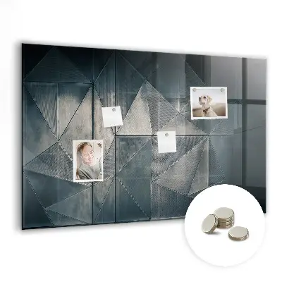 Abstract Metal Magnetic Board