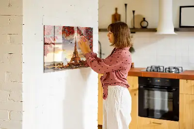 Eiffel Tower magnetic board