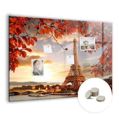 Eiffel Tower magnetic board