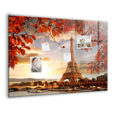 Eiffel Tower magnetic board
