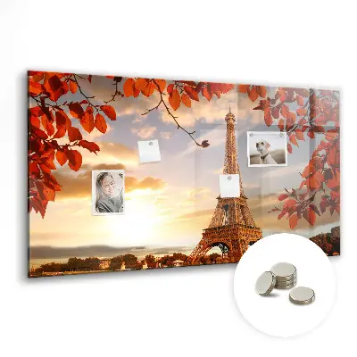 Eiffel Tower magnetic board