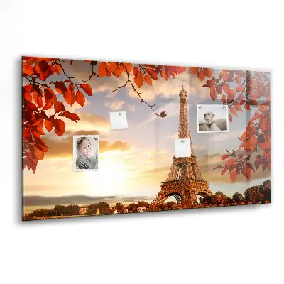 Eiffel Tower magnetic board