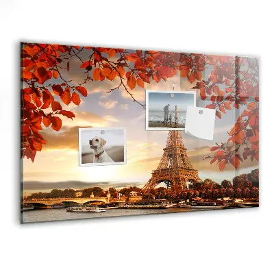 Eiffel Tower magnetic board