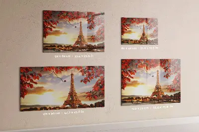 Eiffel Tower magnetic board