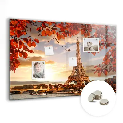 Eiffel Tower magnetic board