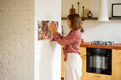 Magnetic glass dry erase board Wine Cork Collection