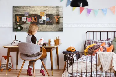 Family Inscription Magnetic Board