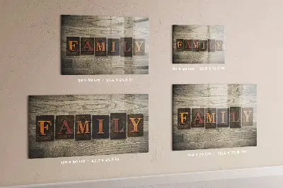 Family Inscription Magnetic Board