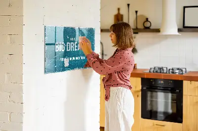 Motivational Text Magnet Board