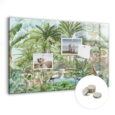 Nature Jungle Themed Magnetic Board