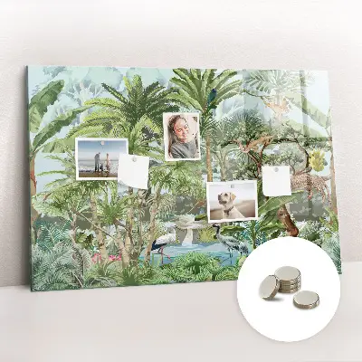 Nature Jungle Themed Magnetic Board