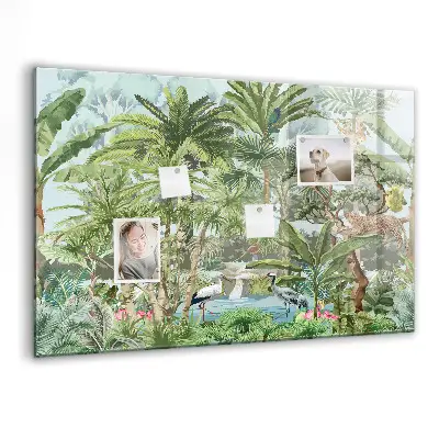 Nature Jungle Themed Magnetic Board