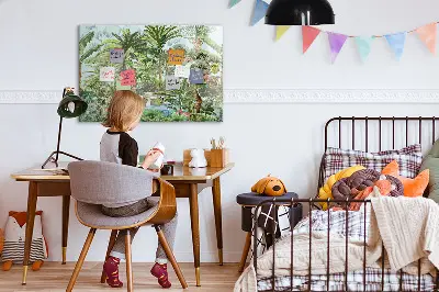 Nature Jungle Themed Magnetic Board
