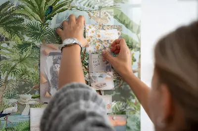 Nature Jungle Themed Magnetic Board