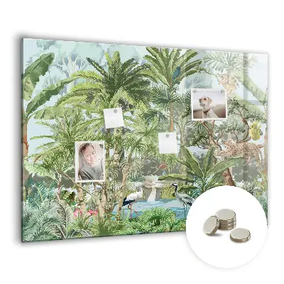 Nature Jungle Themed Magnetic Board