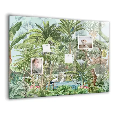 Nature Jungle Themed Magnetic Board