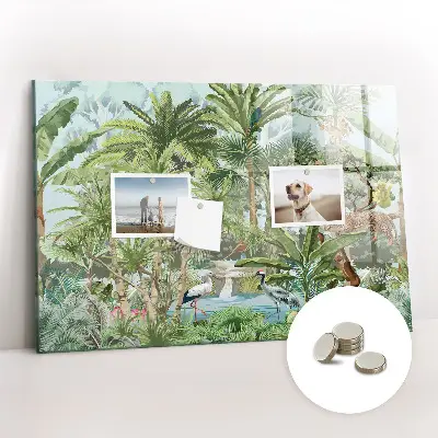 Nature Jungle Themed Magnetic Board
