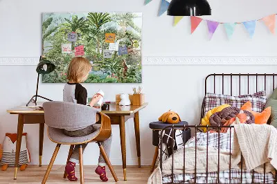 Nature Jungle Themed Magnetic Board
