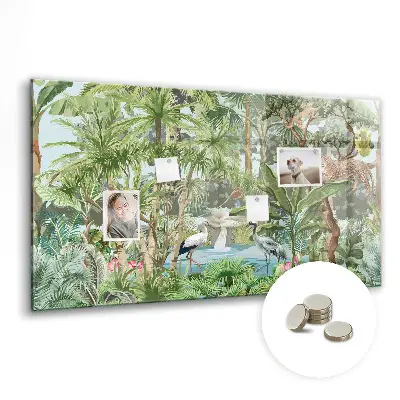 Nature Jungle Themed Magnetic Board