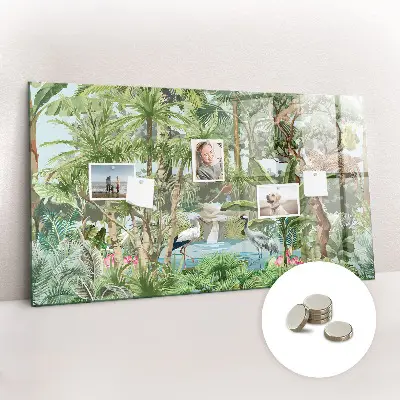 Nature Jungle Themed Magnetic Board
