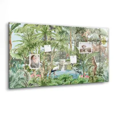 Nature Jungle Themed Magnetic Board