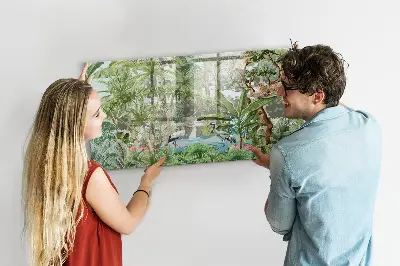 Nature Jungle Themed Magnetic Board