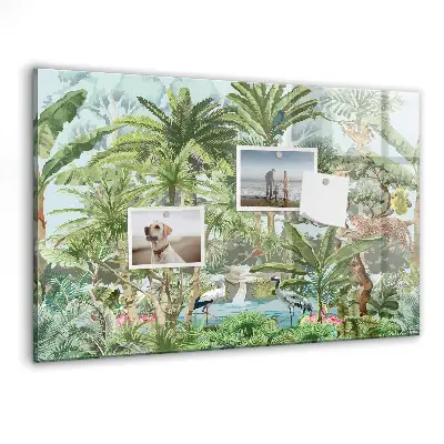 Nature Jungle Themed Magnetic Board