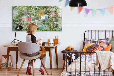 Nature Jungle Themed Magnetic Board