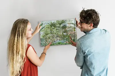 Nature Jungle Themed Magnetic Board