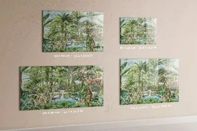 Nature Jungle Themed Magnetic Board