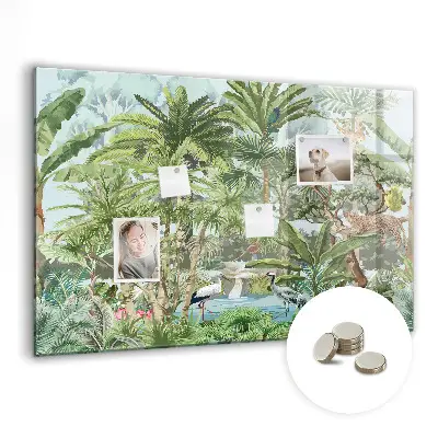 Nature Jungle Themed Magnetic Board
